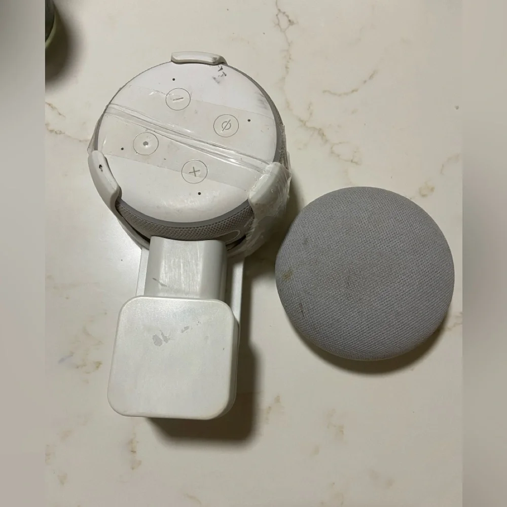 Google NEST MINI + Amazon ECHO DOT 3rd Gen. SMART SPEAKERS